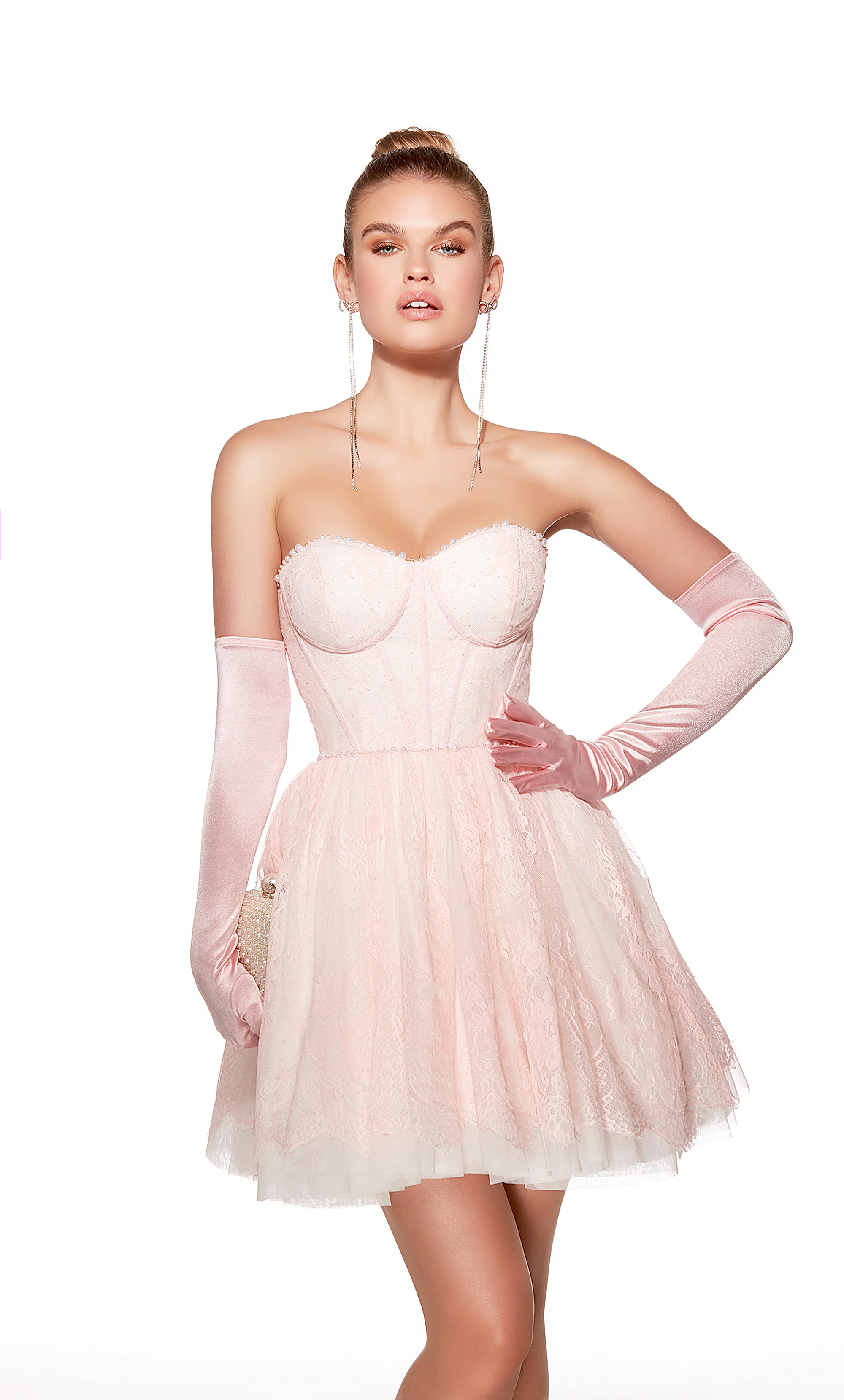 ALYCE Paris 30041 Homecoming Short Sweetheart Neckline Corset Mermaid Dress - Image 6