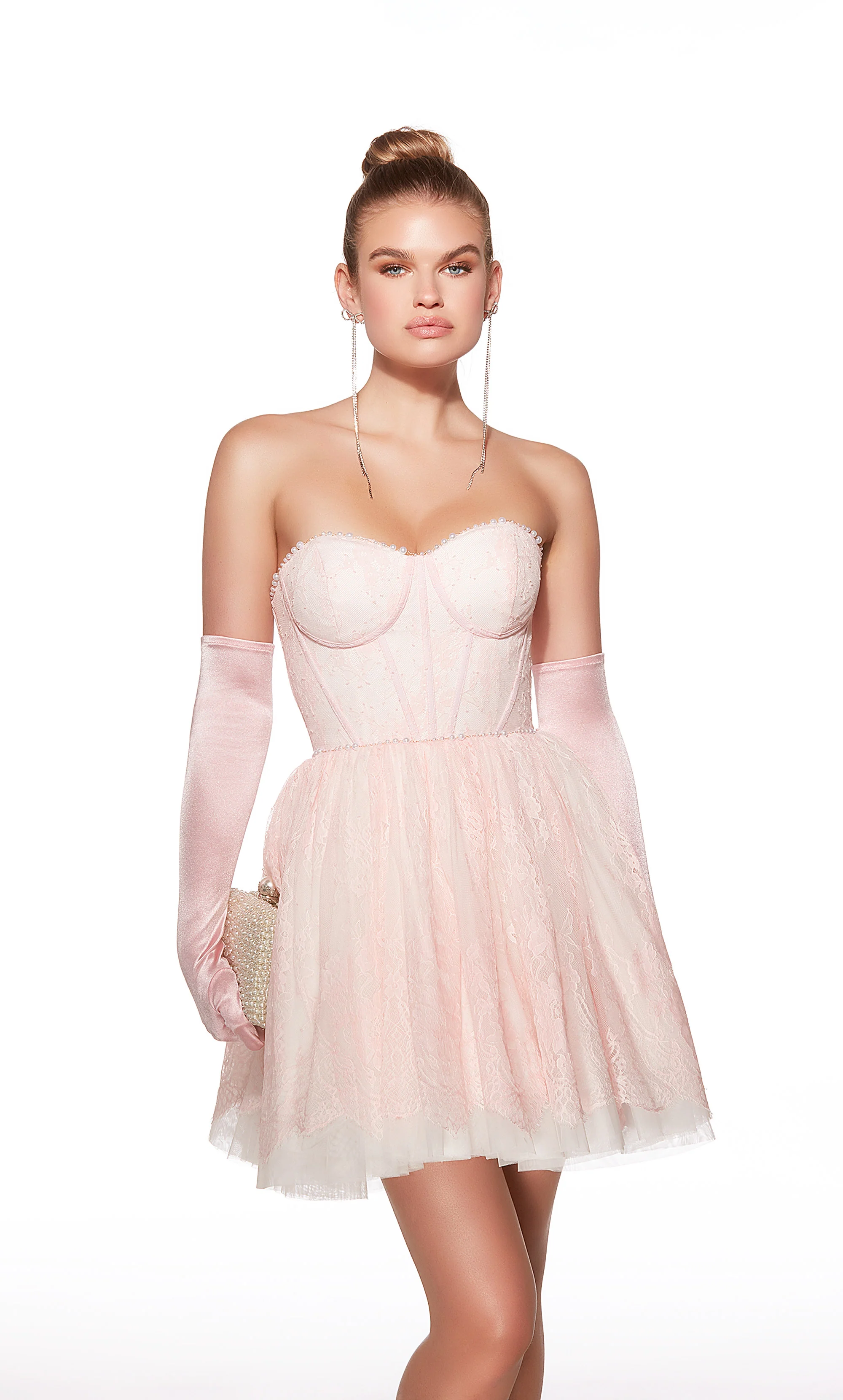 ALYCE Paris 30041 Homecoming Short Sweetheart Neckline Corset Mermaid Dress - Image 8