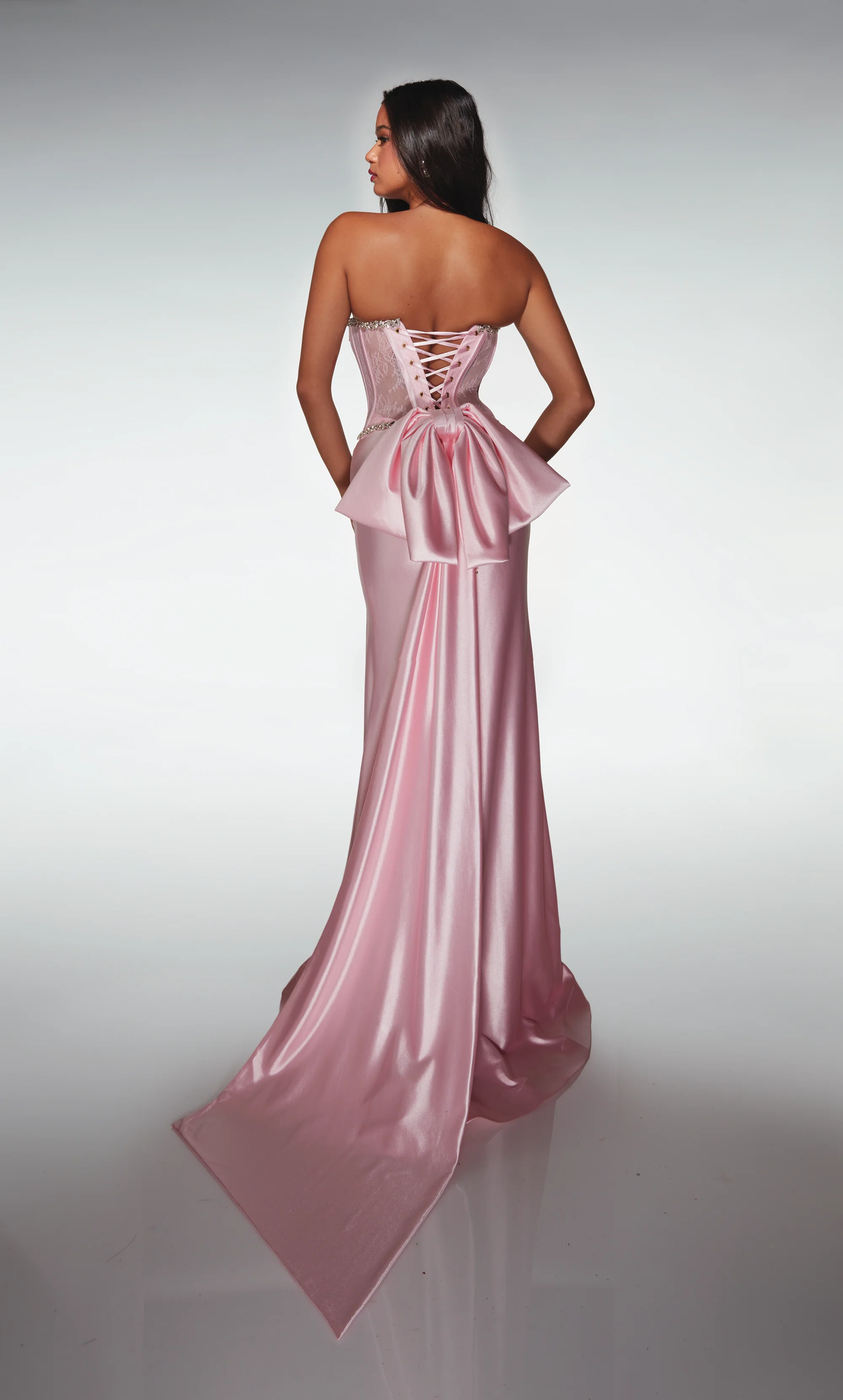 ALYCE Paris 62089 Alyce Long Sweetheart Neckline Illusion Mermaid Dress - Image 5