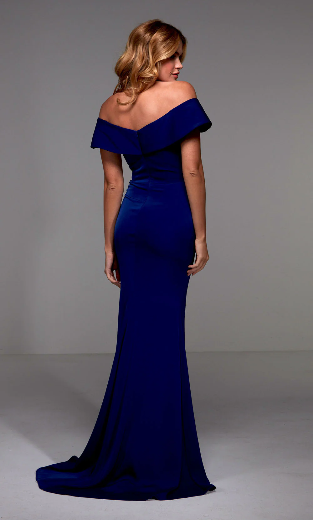 ALYCE Paris 27489 Special Occasion Off The Shoulder Neckline Elegant Mermaid Dress - Image 4