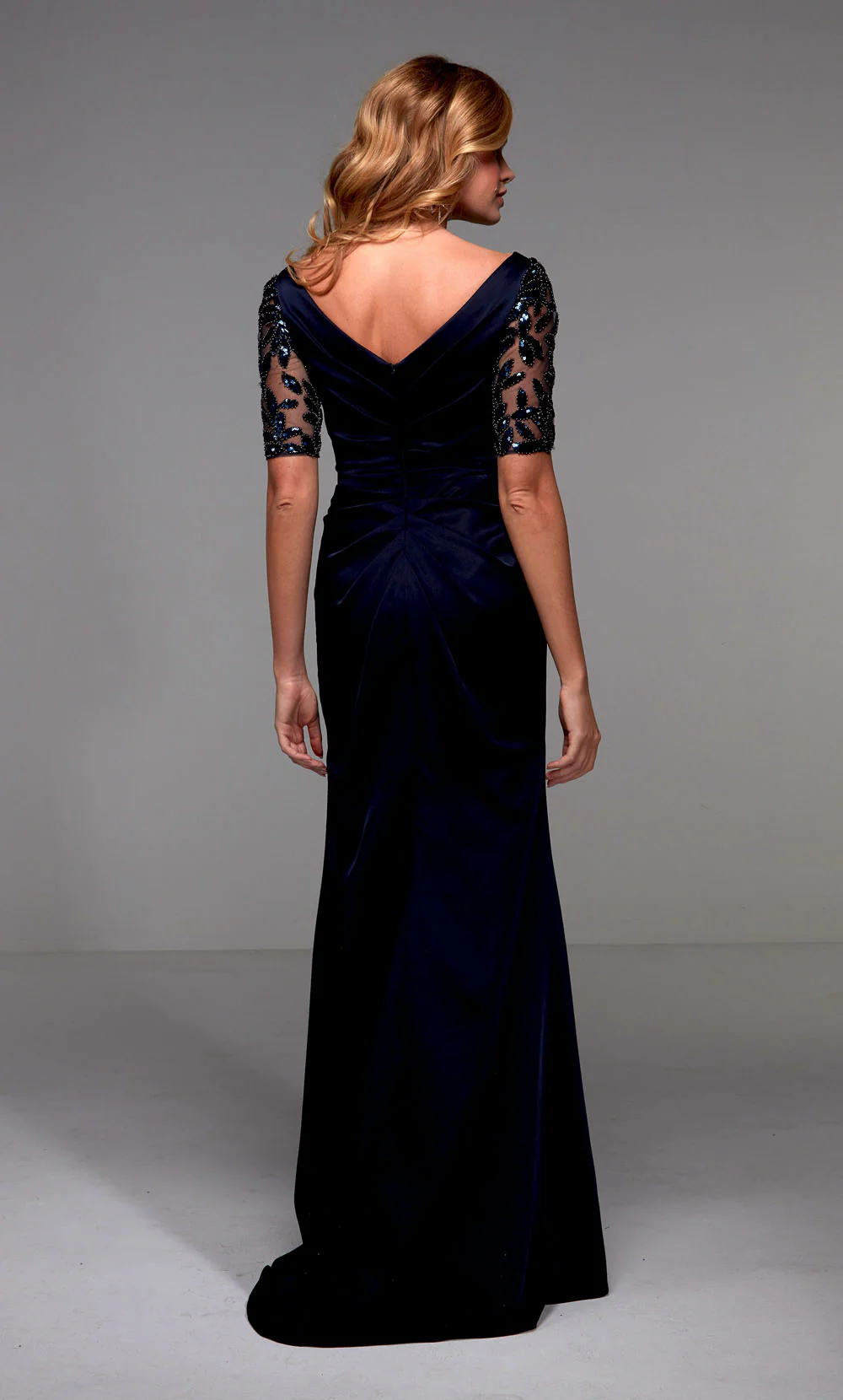ALYCE Paris 27498 Special Occasion V-neckline Embellished Straight Dress - Image 4